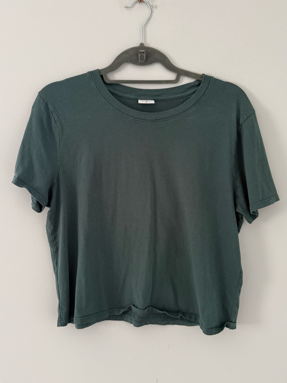 Outdoor Voices Relaxed Crew Tee in Deep Teal